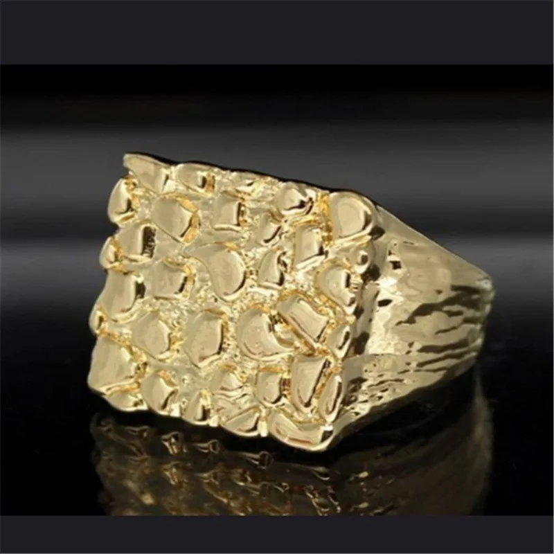 Jianjie Men's Uneven Bumpy Luxury Gold/Silver Color Rings Square Delicate Party for Business Men Charming Accessories
Jianjie Men's Uneven Bumpy Luxury Gold/Silver Color Rings Square Delicate Party for Business Men Charming Accessories
