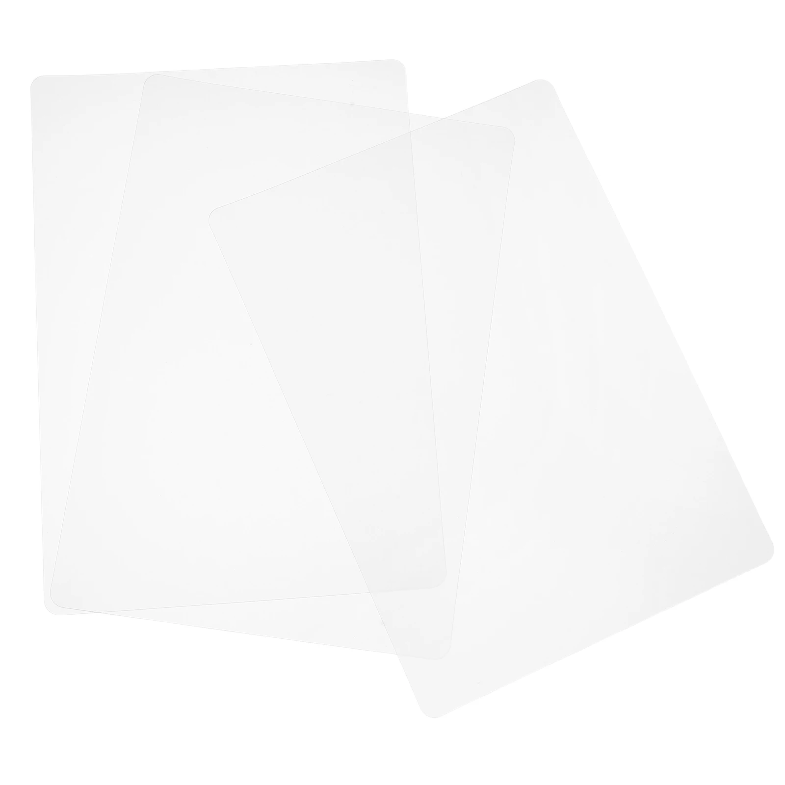 3 Pcs Anti-slip Sketch Pad Desk Transparent Board Clear Writing Mat Silicone Pupils
3 Pcs Anti-slip Sketch Pad Desk Transparent Board Clear Writing Mat Silicone Pupils