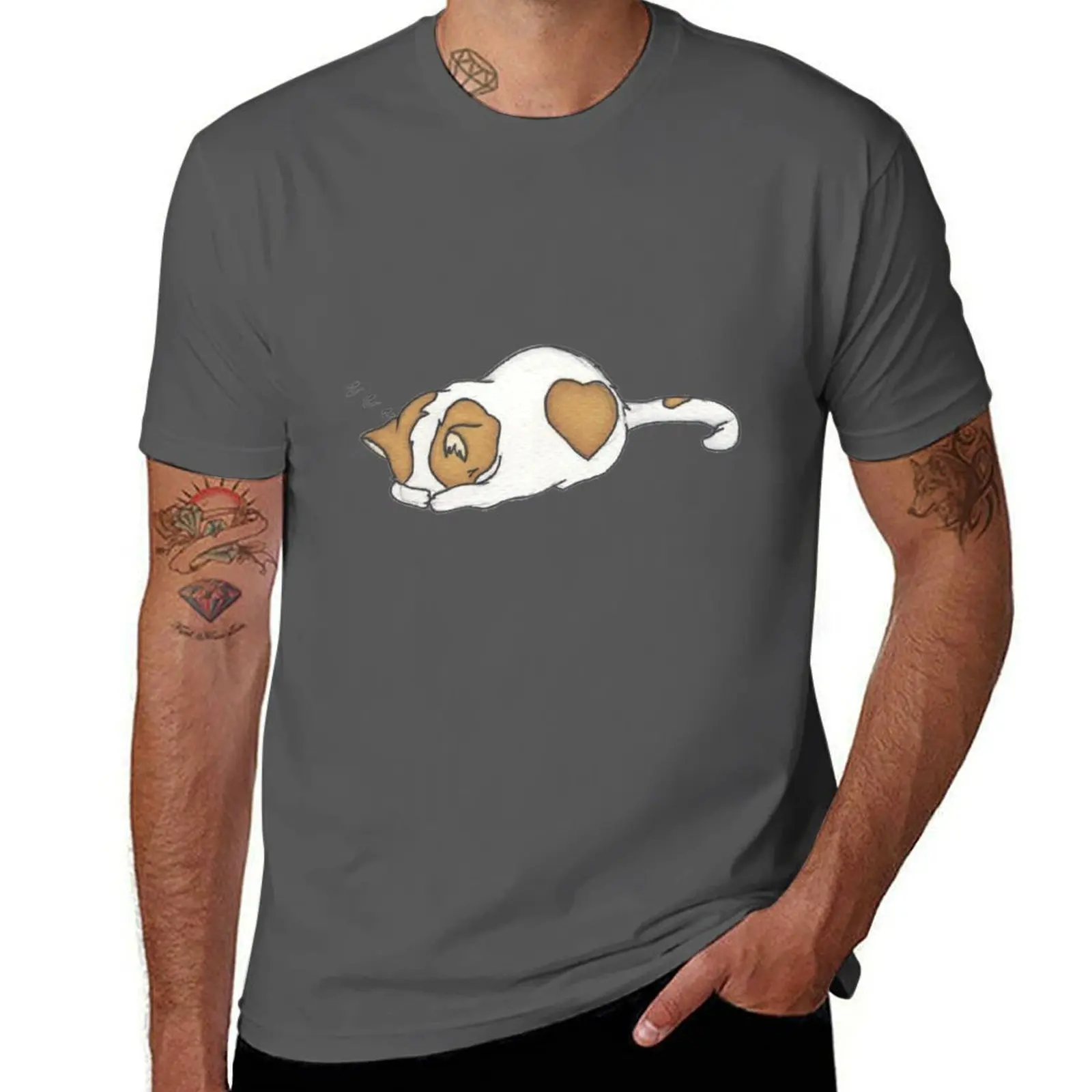Sleepy Kitty T-Shirt shirts graphic tees funny costumes vintage t shirts men t shirts high quality
Sleepy Kitty T-Shirt shirts graphic tees funny costumes vintage t shirts men t shirts high quality