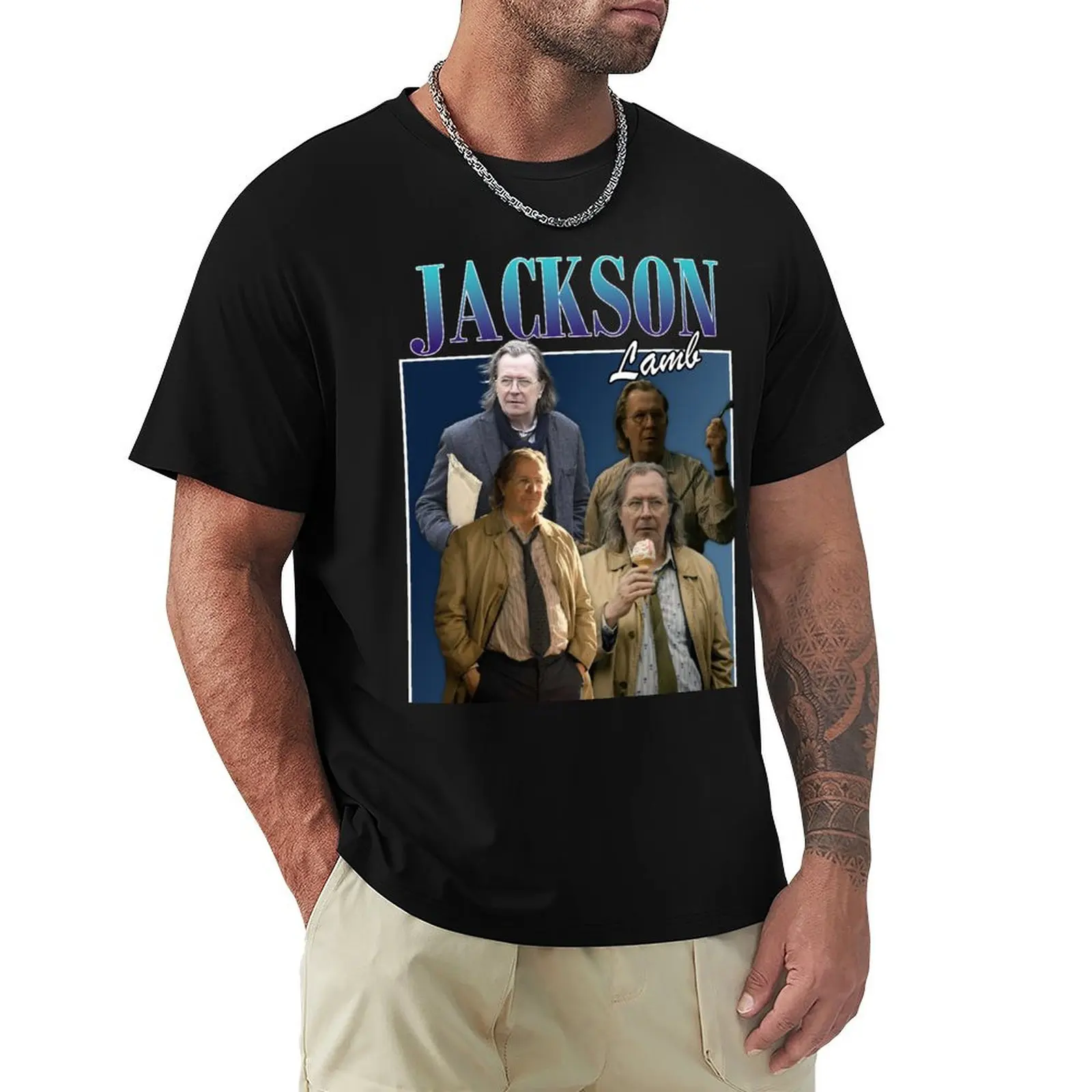 Jackson Lamb T-Shirt plain valentines boutique clothes vintage anime shirt mens graphic t-shirts funny
Jackson Lamb T-Shirt plain valentines boutique clothes vintage anime shirt mens graphic t-shirts funny