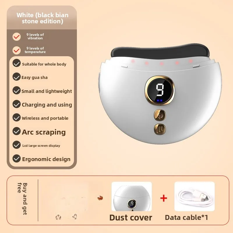 Electric Guasha Instrument Bianshi Scraping Board Beauty Neck Shoulder Full Body Heating Scraping FaceLifting Firming Massage
Electric Guasha Instrument Bianshi Scraping Board Beauty Neck Shoulder Full Body Heating Scraping FaceLifting Firming Massage