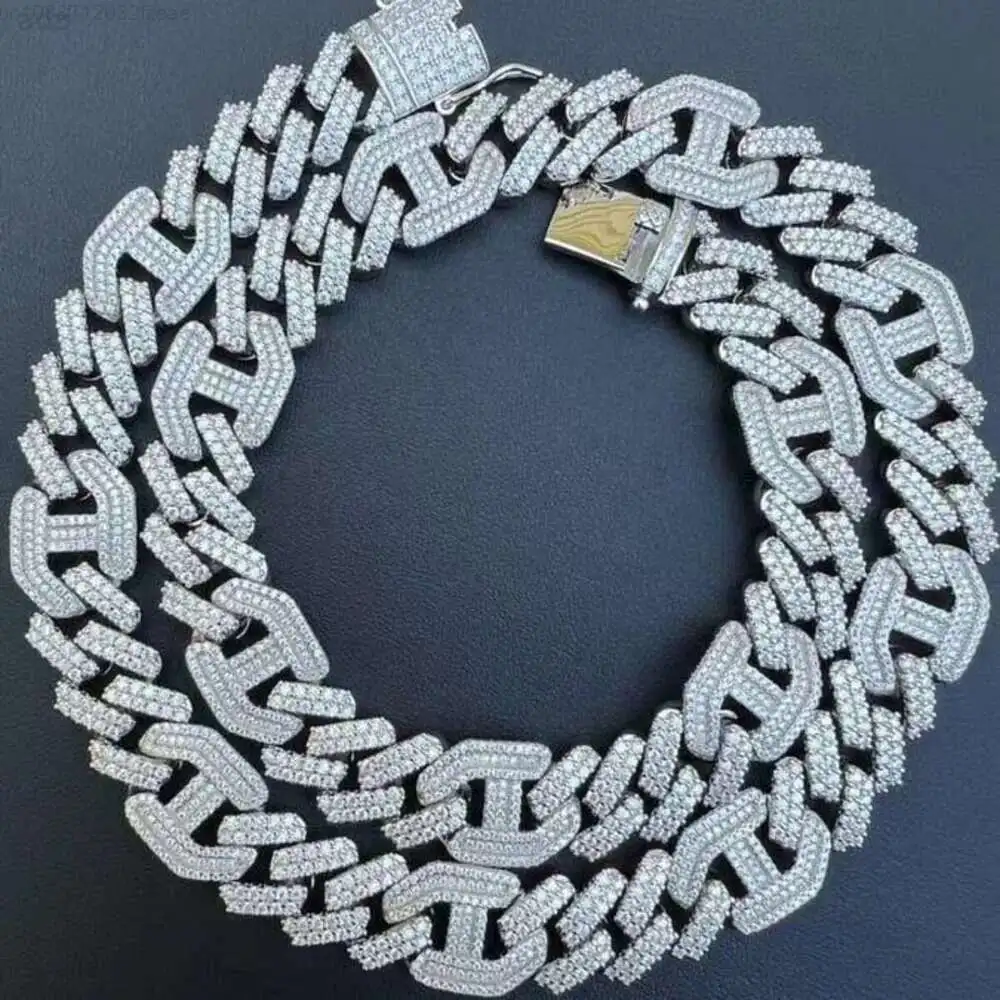 Hip Pop Jewelry 22inches 925 Silver Chain Moissanite Silver Chain Round Cut Moissanite Diamond Test Positive Jewellery
Hip Pop Jewelry 22inches 925 Silver Chain Moissanite Silver Chain Round Cut Moissanite Diamond Test Positive Jewellery