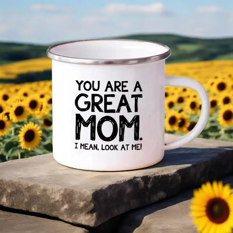 Funny Letter Print Mugs Creative Coffee Tea Cups Drink Water Milk Cup Enamel Mug Vintage Handle Drinkware Best Mother's Day Gift
Funny Letter Print Mugs Creative Coffee Tea Cups Drink Water Milk Cup Enamel Mug Vintage Handle Drinkware Best Mother's Day Gift