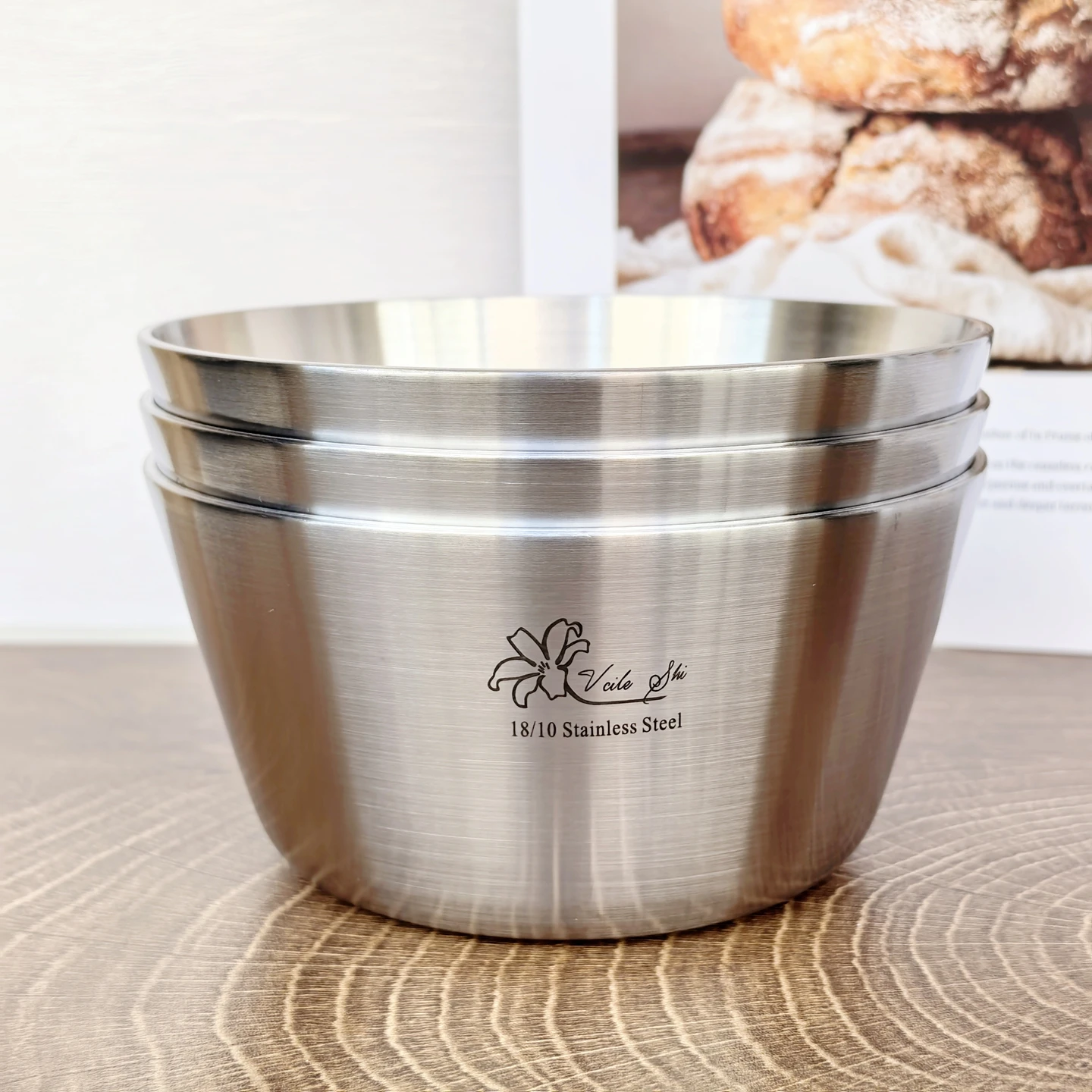 80 предметов кухонной утвари из нержавеющей стали: салатница, плоская миска, миска для взбивания яиц, термостойкая супница, сковорода для мяса
80 предметов кухонной утвари из нержавеющей стали: салатница, плоская миска, миска для взбивания яиц, термостойкая супница, сковорода для мяса