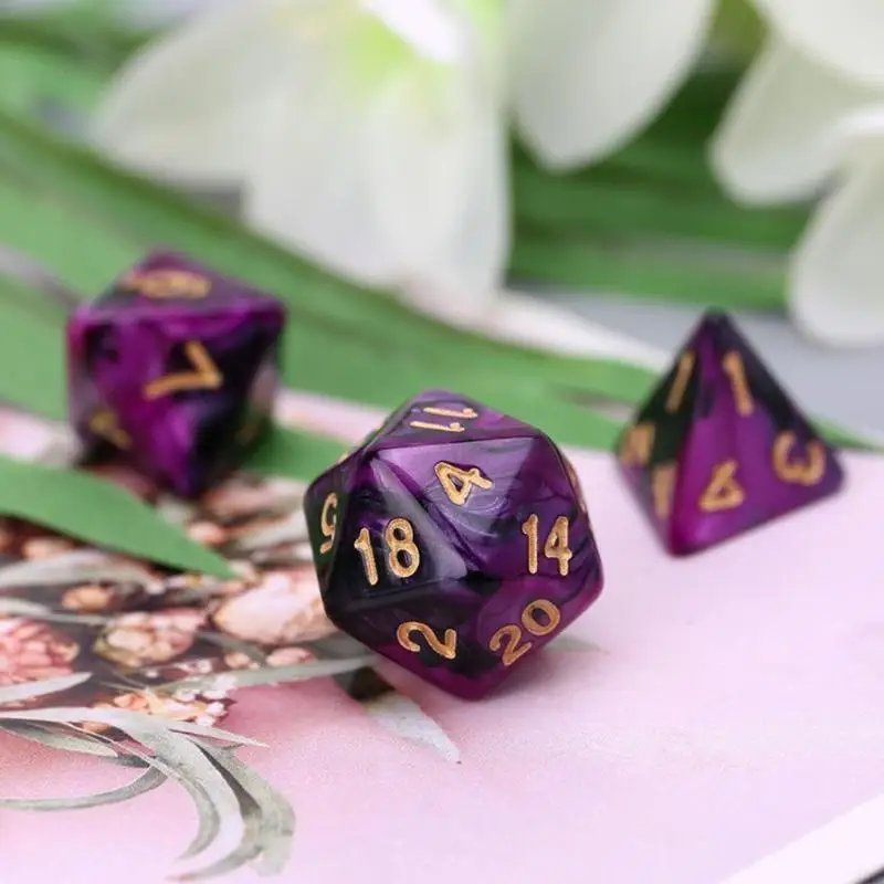 49 шт. разные многогранные кубики из смолы с мешочком для DND RPG, игровые игрушки D4 D6 D8 D10 D% D12 D20
49 шт. разные многогранные кубики из смолы с мешочком для DND RPG, игровые игрушки D4 D6 D8 D10 D% D12 D20