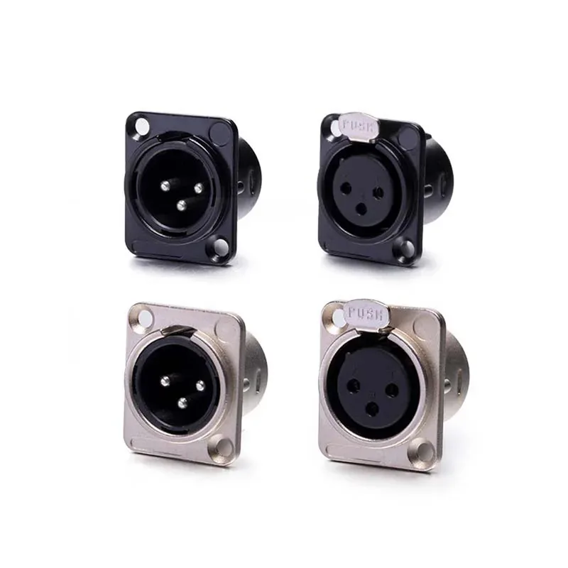 10 шт. XLR 3-контактные разъемы (папа/мама) для панельного монтажа с фиксатором, металлические аудиоразъемы D-типа для микрофонов и DMX-оборудования для сцены и аудиоаппаратуры
10 шт. XLR 3-контактные разъемы (папа/мама) для панельного монтажа с фиксатором, металлические аудиоразъемы D-типа для микрофонов и DMX-оборудования для сцены и аудиоаппаратуры