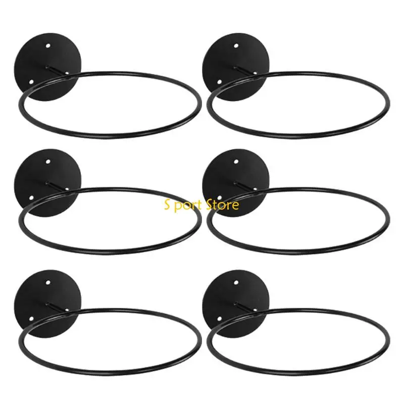 U2JB 6Pcs Ball Wall Mount Ball Holder for Basketball, Wall Mount Holder Display Stand
U2JB 6Pcs Ball Wall Mount Ball Holder for Basketball, Wall Mount Holder Display Stand