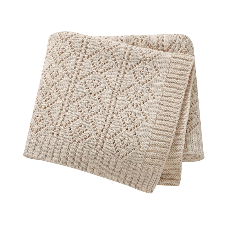 Baby Blankets Swaddle Wrap 90*70cm Knitted Newborn Boys Girls Cotton Stroller Accessories Breathable Infant Kids Receiving Quilt
Baby Blankets Swaddle Wrap 90*70cm Knitted Newborn Boys Girls Cotton Stroller Accessories Breathable Infant Kids Receiving Quilt