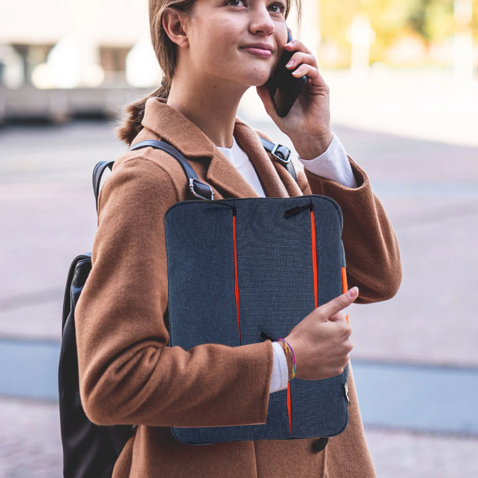 Laptop Sleeve For 13-15 Inch Notebook Lightweight Portable Protective Case Shockproof Cushioning Travel Bag Computer Sleeve
Laptop Sleeve For 13-15 Inch Notebook Lightweight Portable Protective Case Shockproof Cushioning Travel Bag Computer Sleeve