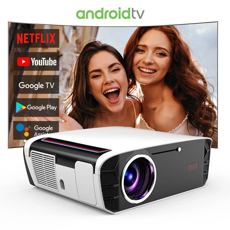 Wholesale OEM ODM 4K Smart Projector For Google TV 4K Projector Full Hd WiFi Movie For Google Projector Outdoor 1080P Education
Wholesale OEM ODM 4K Smart Projector For Google TV 4K Projector Full Hd WiFi Movie For Google Projector Outdoor 1080P Education