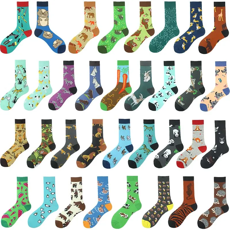 Men Happy Funny Socks Women Unisex Carrot Ram Giraffe Animal Crazy Sokken Novelty Tool Baby Deign Skateboard Calcetines Hombre
Men Happy Funny Socks Women Unisex Carrot Ram Giraffe Animal Crazy Sokken Novelty Tool Baby Deign Skateboard Calcetines Hombre