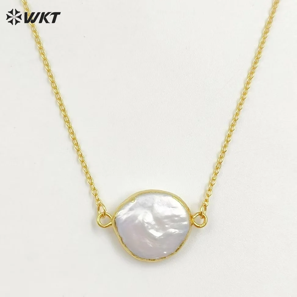 WT-N821 Ожерелье из натурального жемчуга с двойными петлями и полосой из 18-каратного золота, высококачественные ювелирные изделия для женщин, украшенные
WT-N821 Ожерелье из натурального жемчуга с двойными петлями и полосой из 18-каратного золота, высококачественные ювелирные изделия для женщин, украшенные