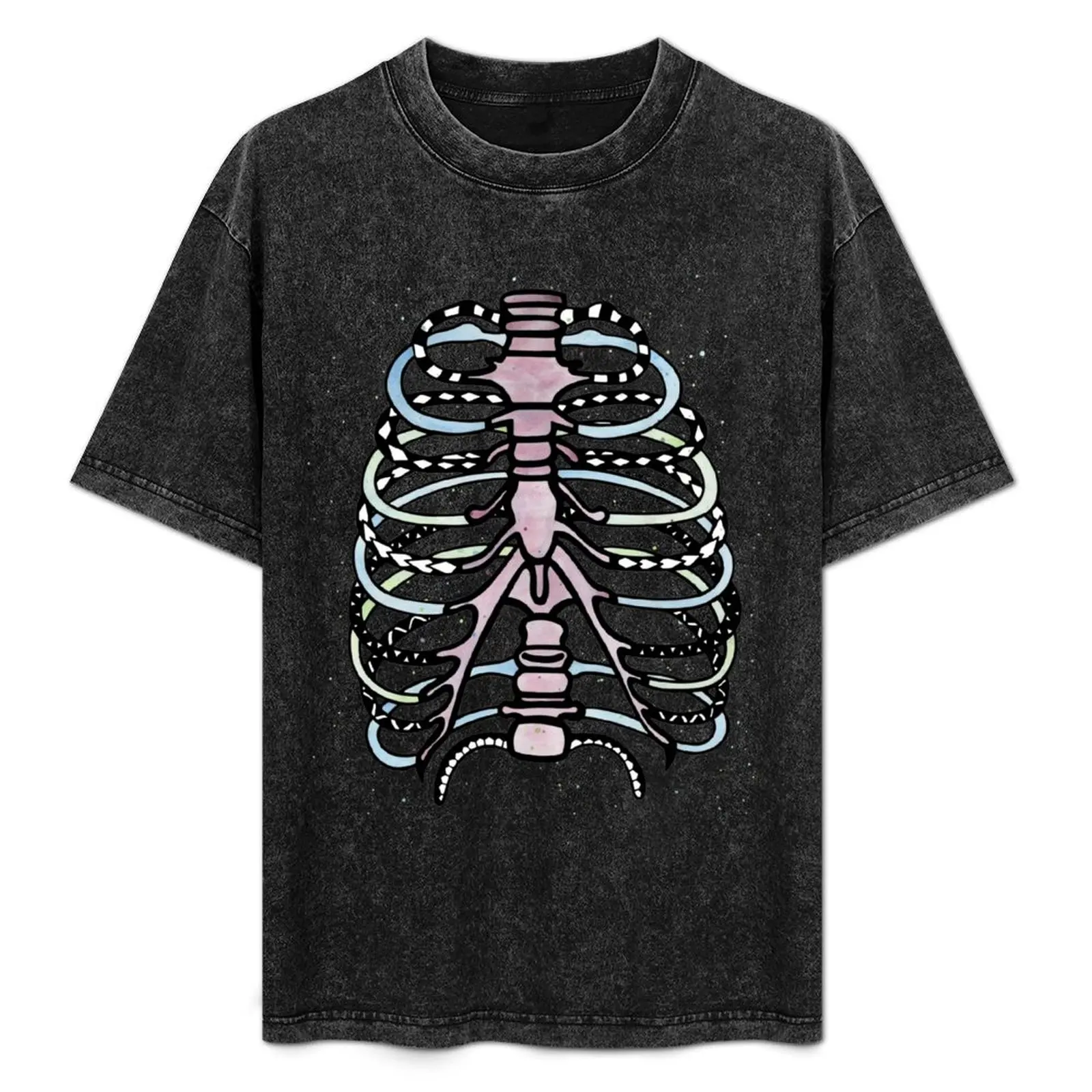 Polynesian Ribcage T-Shirt Vintage Style Printed Top
Polynesian Ribcage T-Shirt Vintage Style Printed Top