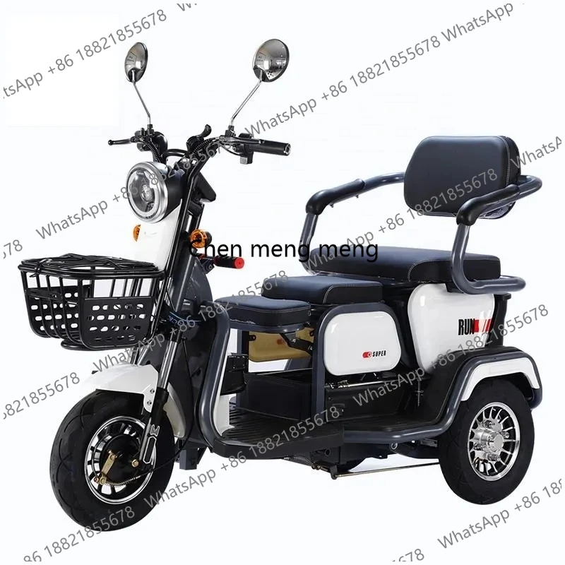 Factory Sales New Model Three-wheeled Electric Bicycle 48V/60V Three-wheeled High Quality Three-wheeled Electric Motorcycle
Factory Sales New Model Three-wheeled Electric Bicycle 48V/60V Three-wheeled High Quality Three-wheeled Electric Motorcycle