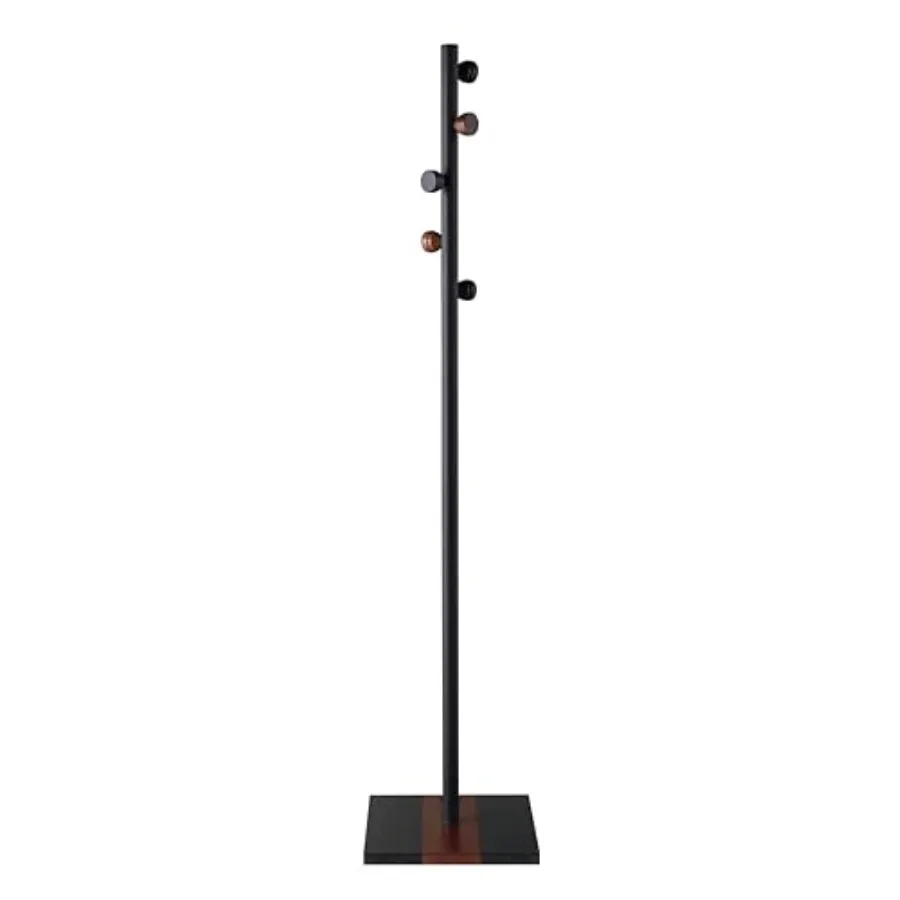 Ichimi Indoor Freestanding Coat Rack with 5 Hooks for Entryway Bedroom Hallway Living Room Office Black
Ichimi Indoor Freestanding Coat Rack with 5 Hooks for Entryway Bedroom Hallway Living Room Office Black