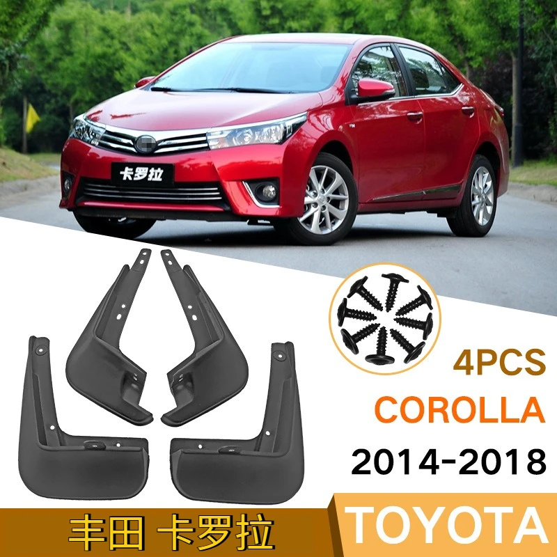 For TOYOTA Corolla 2014-2018 Car Tire Fenders Waterproof and Splash-proof Car Protection Kit
For TOYOTA Corolla 2014-2018 Car Tire Fenders Waterproof and Splash-proof Car Protection Kit