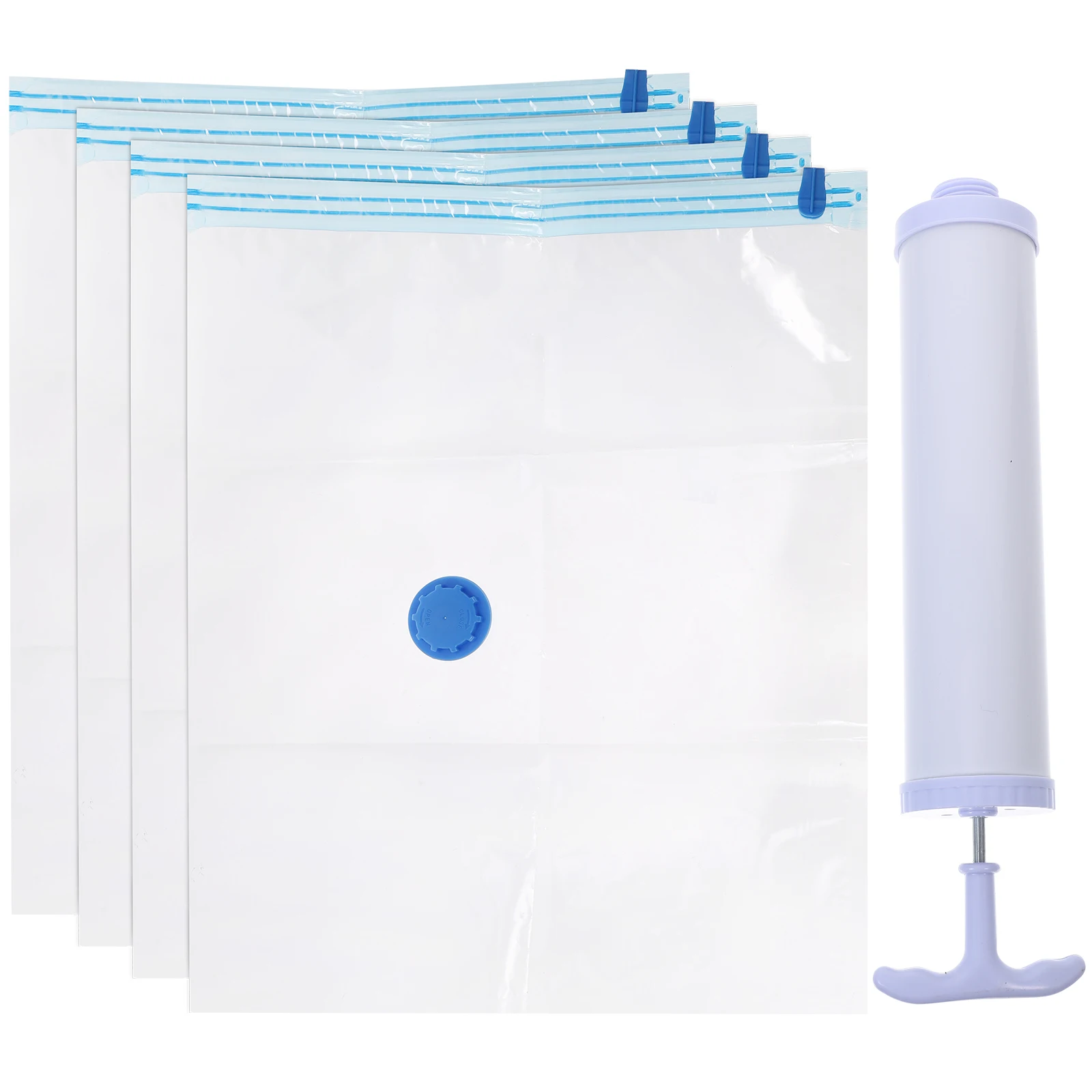 5Pcs Vacuum Storage Bags Travel Sealed Compressed Small Packing Eco Material Clothes Quilts Super Capacity Space Saver Organizer
5Pcs Vacuum Storage Bags Travel Sealed Compressed Small Packing Eco Material Clothes Quilts Super Capacity Space Saver Organizer