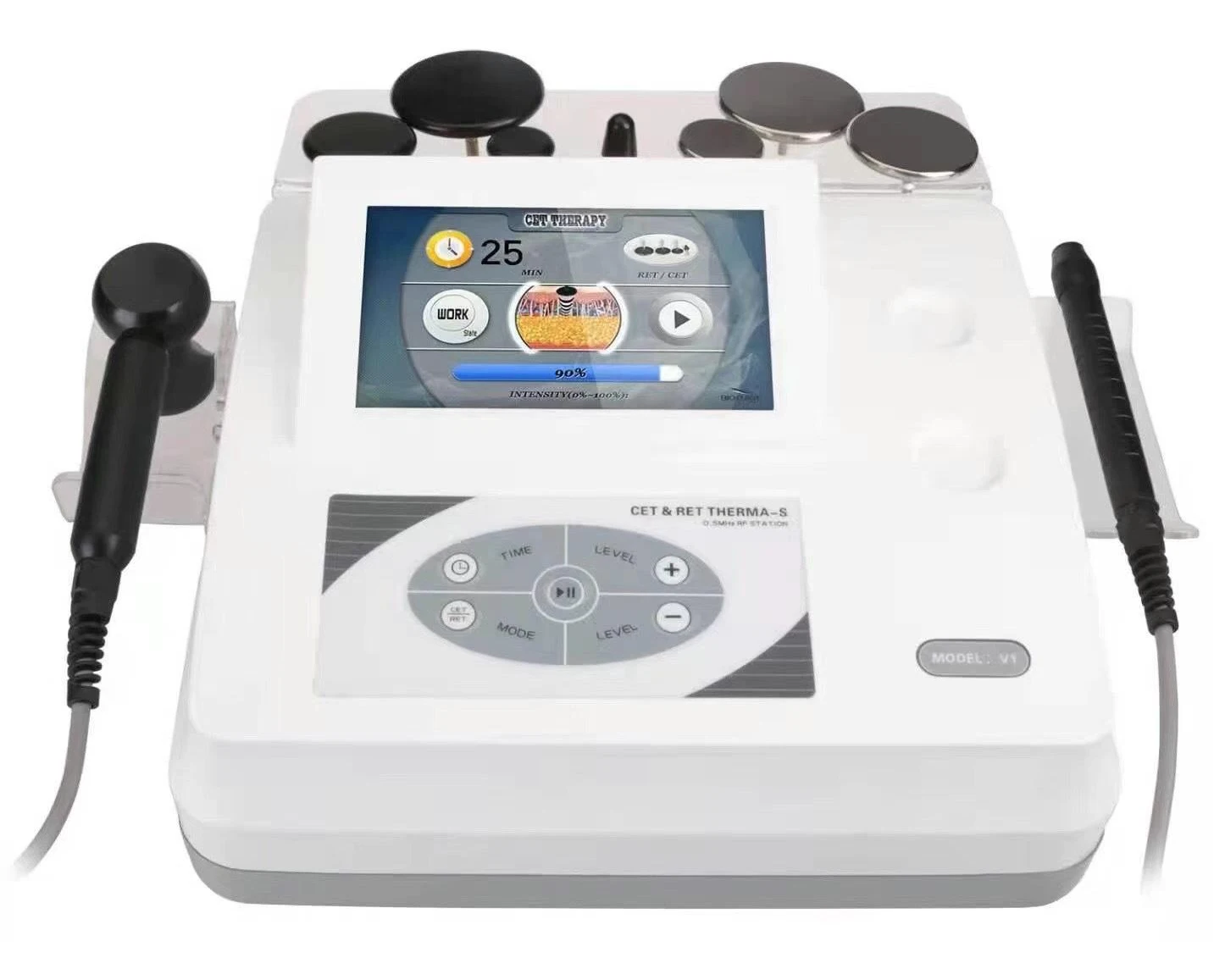 Monopolar Physical Diathermia Therapy Diatermia Tecar Terapia frecuencia Diathermy Tecarterapia Machine
Monopolar Physical Diathermia Therapy Diatermia Tecar Terapia frecuencia Diathermy Tecarterapia Machine