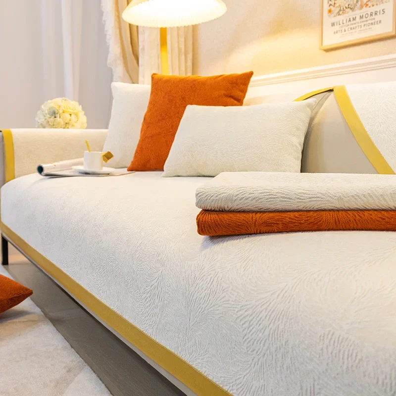 Chenille Sofa Cover for Living Room Non-Slip Solid Color Sofa Cushion Four Seasons Universal Couch Protector Covers Home Decor
Chenille Sofa Cover for Living Room Non-Slip Solid Color Sofa Cushion Four Seasons Universal Couch Protector Covers Home Decor