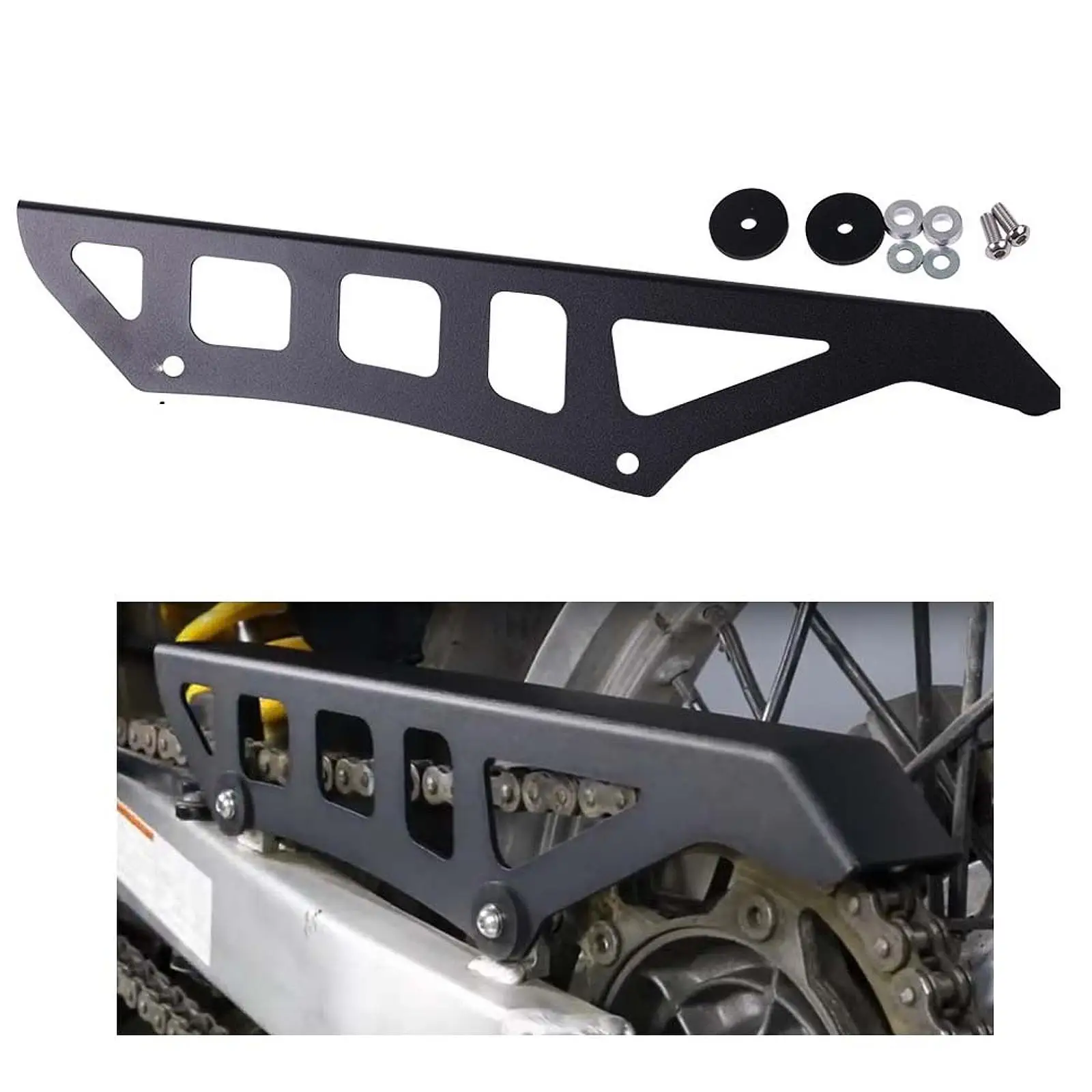 Motorcycle Chain Guard Replace Parts Repair Spare Part, Chain Protector Cover High Performance for DR650SE DR650S DR650
Motorcycle Chain Guard Replace Parts Repair Spare Part, Chain Protector Cover High Performance for DR650SE DR650S DR650