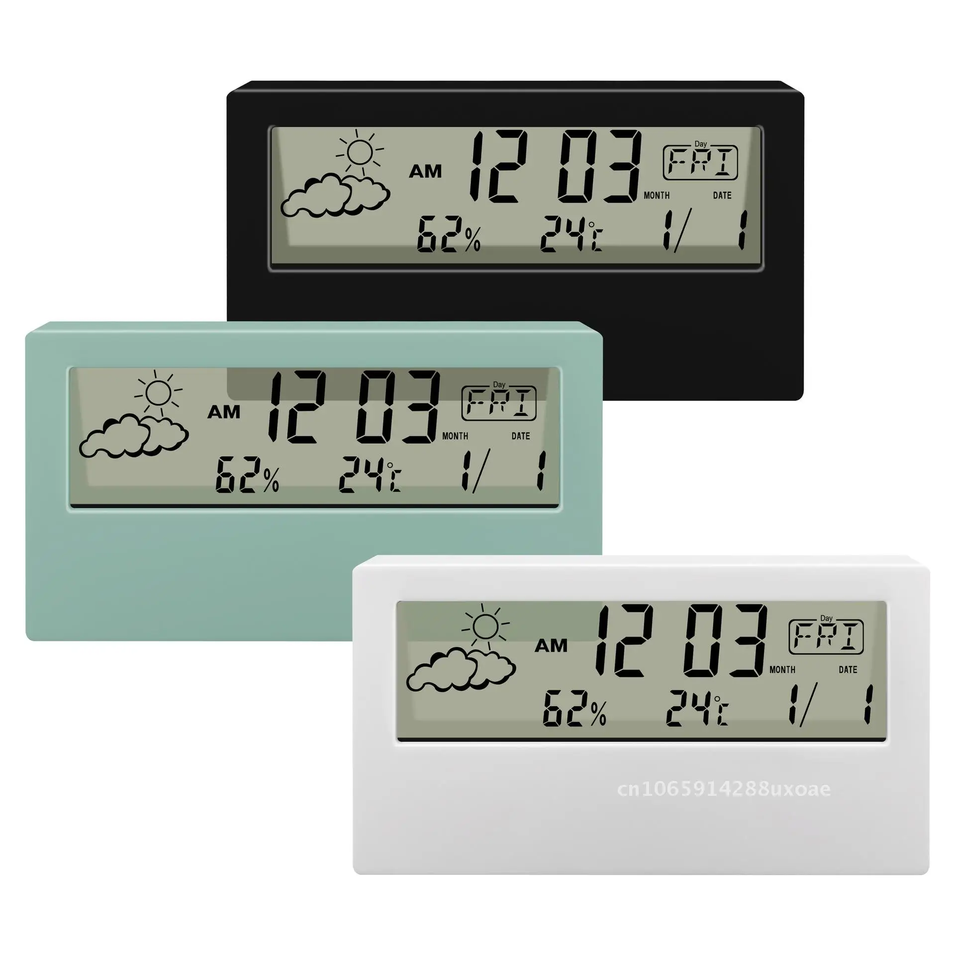 Multi functional transparent electronic clock, temperature perpetual calendar, home battery, smart home, silent
Multi functional transparent electronic clock, temperature perpetual calendar, home battery, smart home, silent