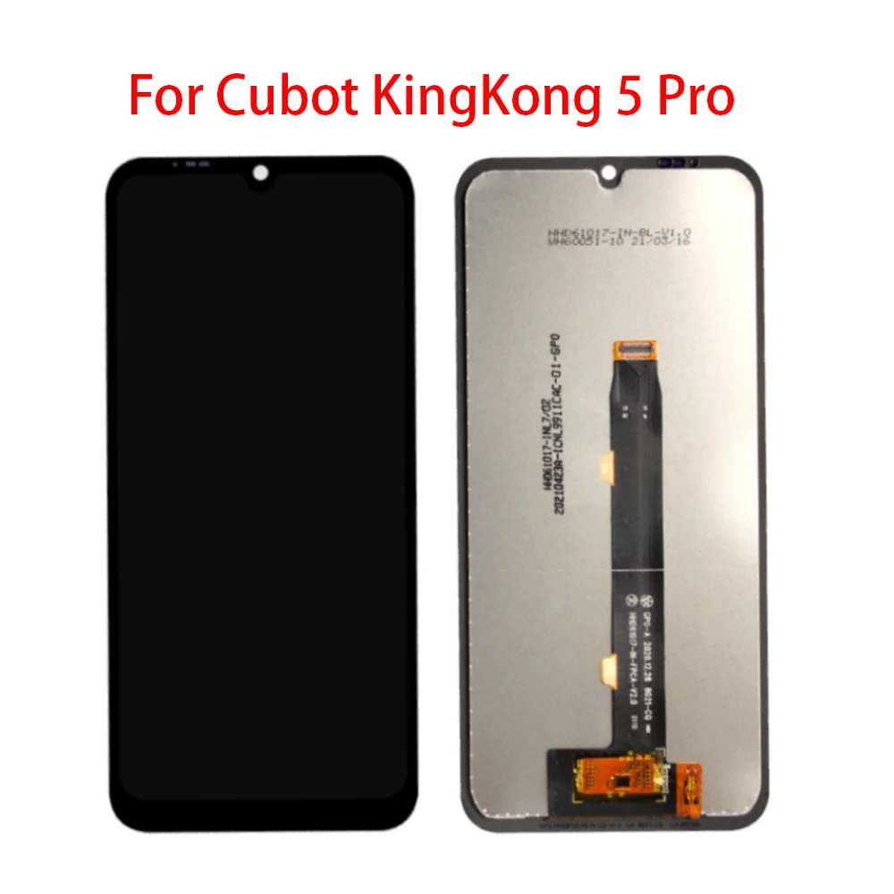 100% New Tested Full Display Screen For Cubot KingKong 5 Pro LCD Display Touch Screen Digitizer Assembly For Cubot kingkong5 Pro
100% New Tested Full Display Screen For Cubot KingKong 5 Pro LCD Display Touch Screen Digitizer Assembly For Cubot kingkong5 Pro