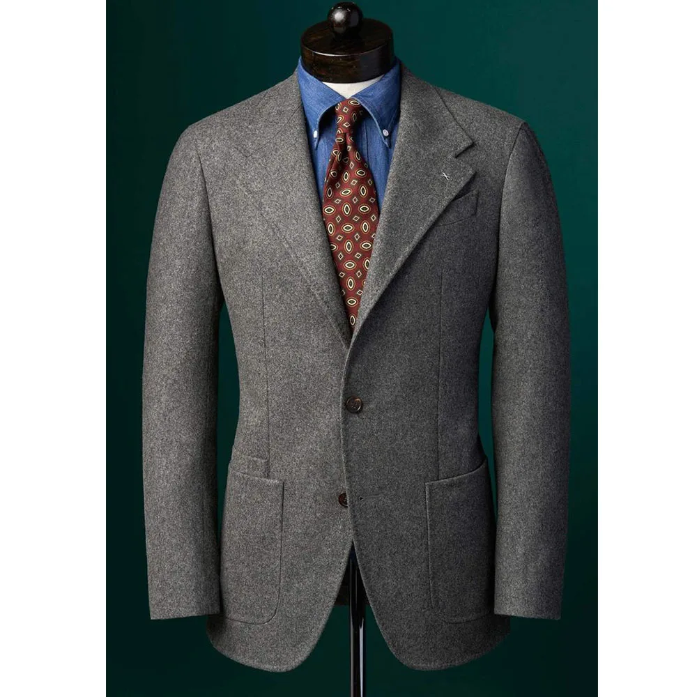 Outerwear Men's Wool Wool Jacket Lapel Single-breasted Casual Jacket Slim and Stylish Elegant and Comfortable Jackets for Men
Outerwear Men's Wool Wool Jacket Lapel Single-breasted Casual Jacket Slim and Stylish Elegant and Comfortable Jackets for Men
