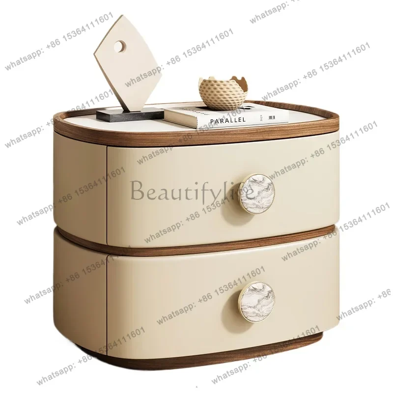 Nordic Minimalist Bedside Table Creative Simple Aesthetic Elegant Nightstands Luxury Style Mesa De Noche Bedroom Furniture
Nordic Minimalist Bedside Table Creative Simple Aesthetic Elegant Nightstands Luxury Style Mesa De Noche Bedroom Furniture