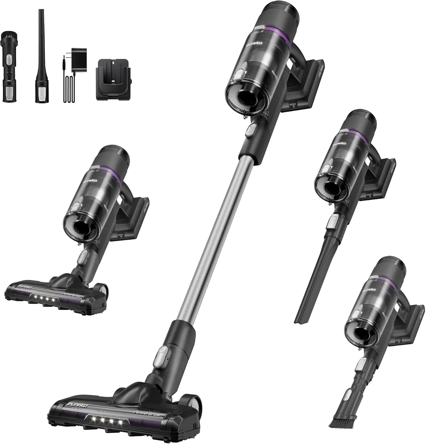 Cordless Vacuum: 20.3kPa Suction, 50-Min Runtime, 5.5 lbs Lightweight, HEPA Filtration for Pet Hair & Hardwood
Cordless Vacuum: 20.3kPa Suction, 50-Min Runtime, 5.5 lbs Lightweight, HEPA Filtration for Pet Hair & Hardwood