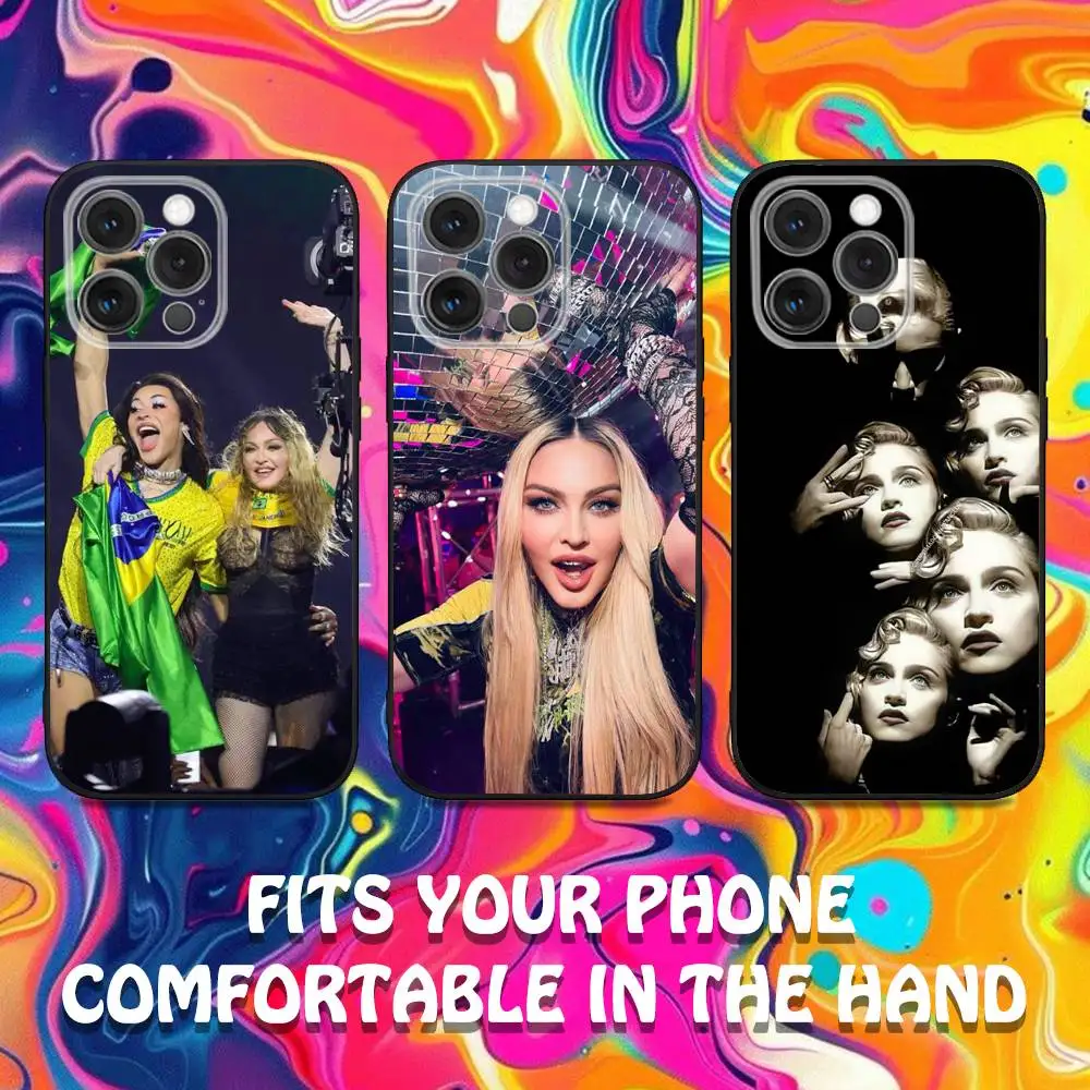 M-Madonna Phone Case For iPhone 16,15,14,13,12,11,Pro,Max,Plus,X,XS,SE,E,Mini,Soft Silicone Black Case
M-Madonna Phone Case For iPhone 16,15,14,13,12,11,Pro,Max,Plus,X,XS,SE,E,Mini,Soft Silicone Black Case