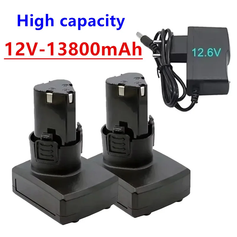 100%.New.Universal 12V 13800mAh Rechargeable Li-ion Lithium Battery For Power Tools Electric drill Electric Screwdriver Battery
100%.New.Universal 12V 13800mAh Rechargeable Li-ion Lithium Battery For Power Tools Electric drill Electric Screwdriver Battery