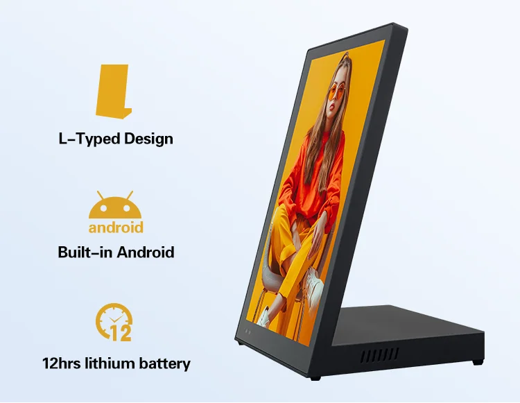 Hot Sell 2026 L-shaped 13.3 Inch Indoor Mounted Digital Sign Desktop LCD Signage For Clothing/Coffe Shop Airport
Hot Sell 2026 L-shaped 13.3 Inch Indoor Mounted Digital Sign Desktop LCD Signage For Clothing/Coffe Shop Airport