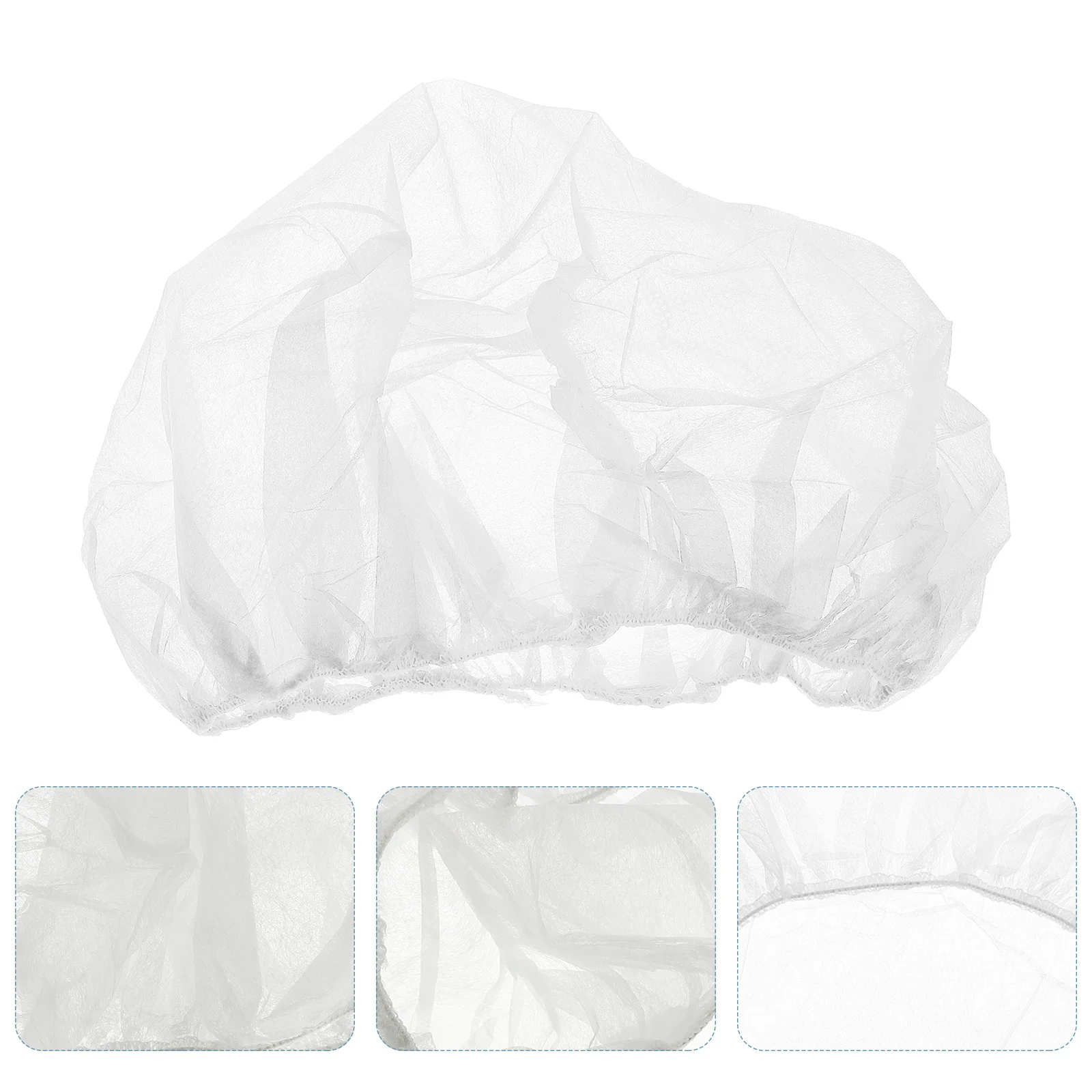 100 Pcs Disposable Hair Net Cover Caps Mushroom Hat Food Service Non-woven Kitchen Nets Covers for Nurses 
100 Pcs Disposable Hair Net Cover Caps Mushroom Hat Food Service Non-woven Kitchen Nets Covers for Nurses
