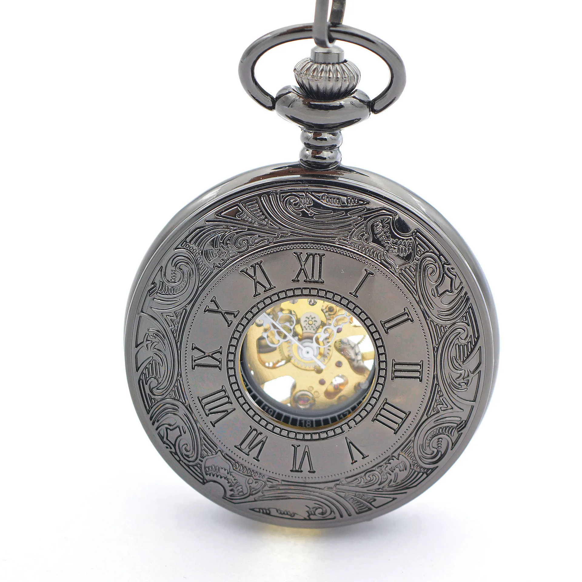 Roman literal single-open flip manual mechanical pocket watch, mechanical watch for men and women
Roman literal single-open flip manual mechanical pocket watch, mechanical watch for men and women
