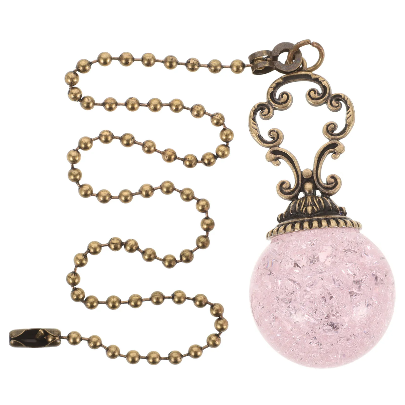 Retro Blue Bronze Chain Pull Hanging Decor Fan Lamp Pendant Crystal Light Pink Bathroom Ceiling Chains Extension
Retro Blue Bronze Chain Pull Hanging Decor Fan Lamp Pendant Crystal Light Pink Bathroom Ceiling Chains Extension