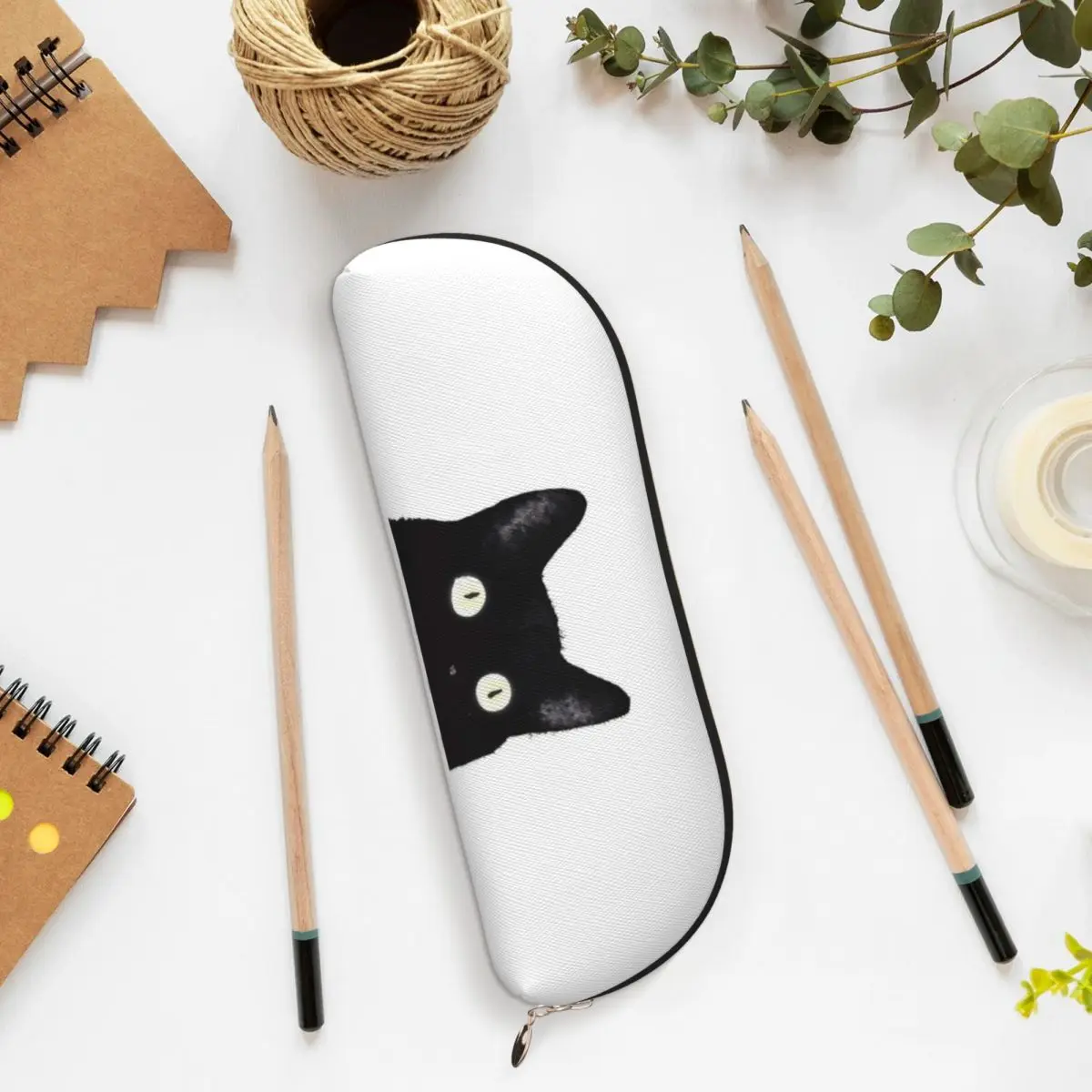 Black Cat Peeking Up Pencil Cases Pencil Pouch Storage Stationery Supplies Large Capacity Pen Box Pencil Bag for Boy Girl School
Black Cat Peeking Up Pencil Cases Pencil Pouch Storage Stationery Supplies Large Capacity Pen Box Pencil Bag for Boy Girl School