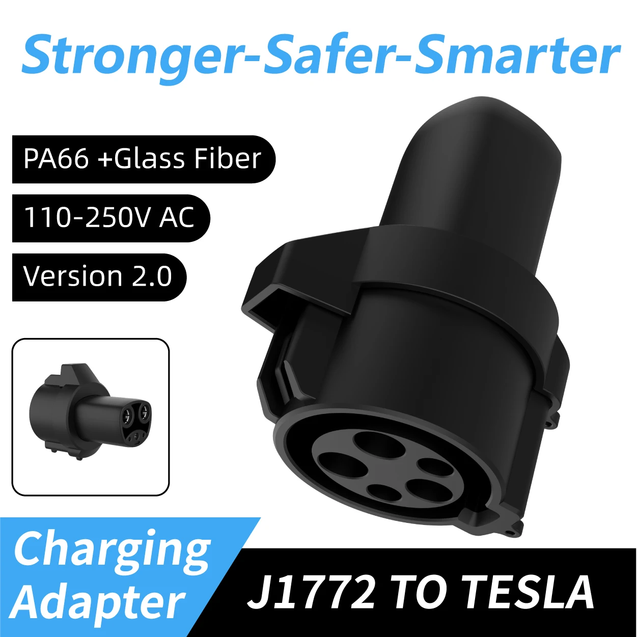 Electric Vehicle EV Adapter For Type 1 to TESLA Convertor J1772 to Tesla EV Charger Connector for Electric Car Accessories.
Electric Vehicle EV Adapter For Type 1 to TESLA Convertor J1772 to Tesla EV Charger Connector for Electric Car Accessories.