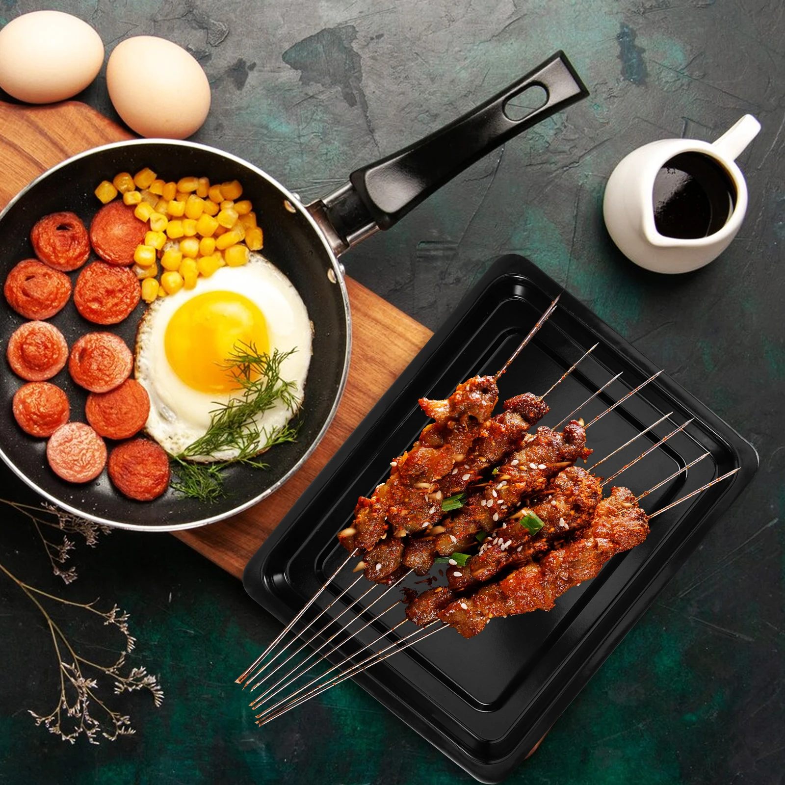 Rectangle Baking Pan Enamel Roasting Tray Oven Cooking Bakeware Large Induction Oven Pan Cookie Sheet Cake Baking Tool
Rectangle Baking Pan Enamel Roasting Tray Oven Cooking Bakeware Large Induction Oven Pan Cookie Sheet Cake Baking Tool