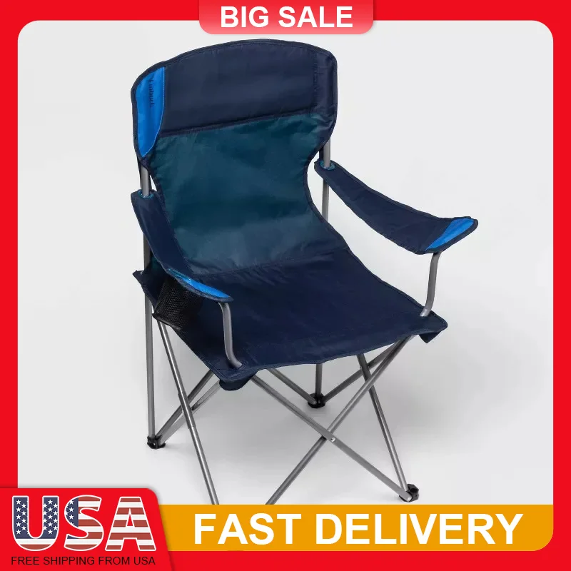 Outdoor Folding Quad Camp Chair with Cup Holder Portable Steel Frame Lightweight Carry Bag for Beach Camping Tailgating Backyard
Outdoor Folding Quad Camp Chair with Cup Holder Portable Steel Frame Lightweight Carry Bag for Beach Camping Tailgating Backyard
