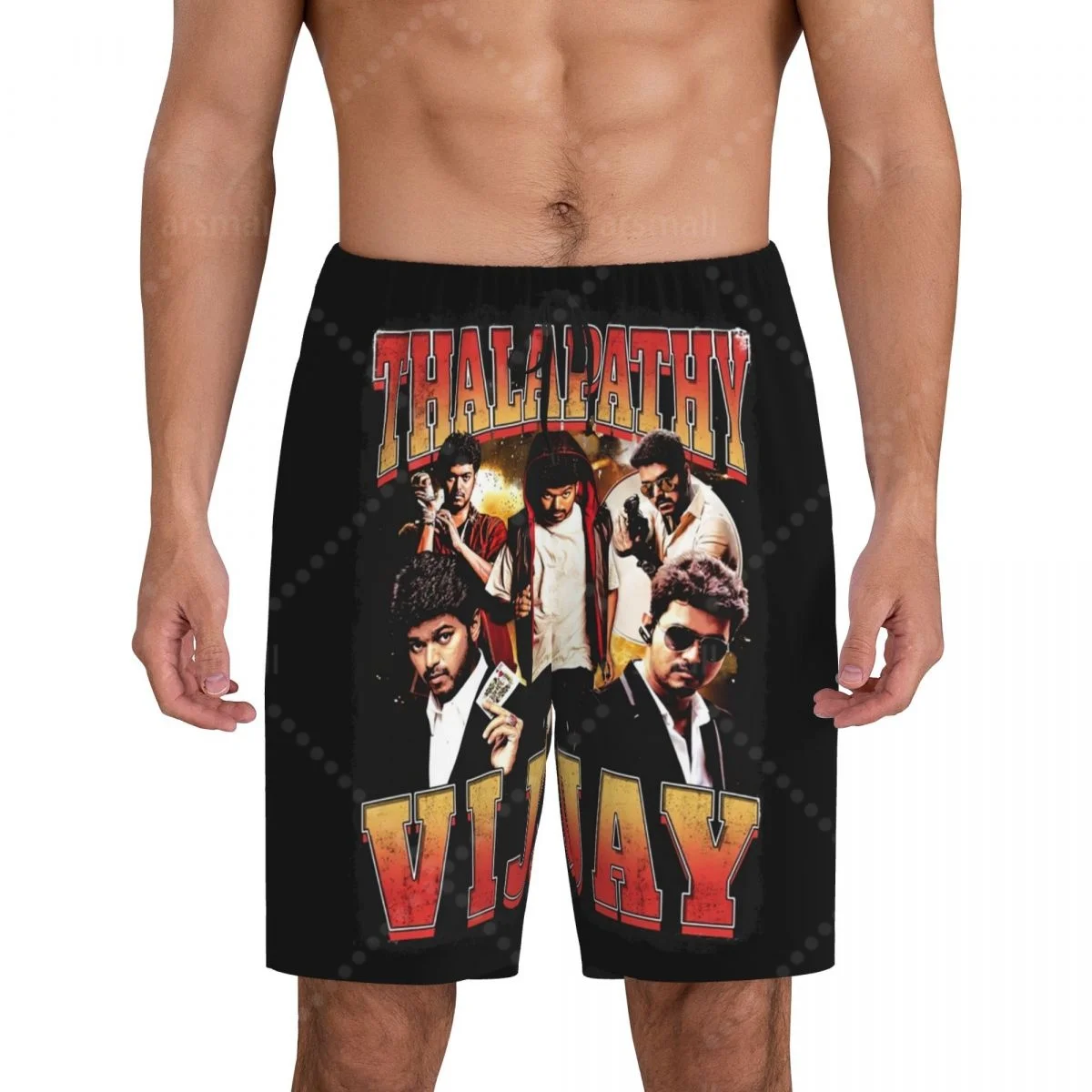 Vijay Graphic Print Men's Cool Flat Horn Shorts Street Stretch Shorts Beach Shorts Daily Wear Underwear Sleepwear
Vijay Graphic Print Men's Cool Flat Horn Shorts Street Stretch Shorts Beach Shorts Daily Wear Underwear Sleepwear