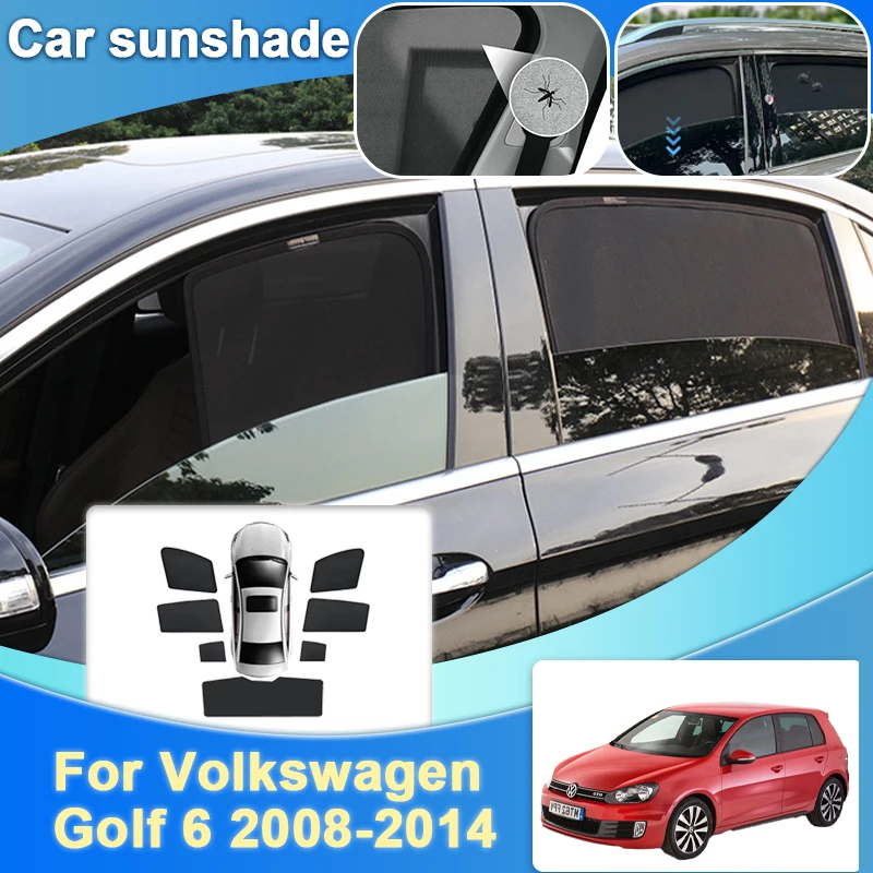Для Volkswagen VW Golf 6 Mk6 2008-2014 автомобильный сетчатый оконный козырек от солнца теплоизоляция защита от солнца анти-УФ автоаксессуары
Для Volkswagen VW Golf 6 Mk6 2008-2014 автомобильный сетчатый оконный козырек от солнца теплоизоляция защита от солнца анти-УФ автоаксессуары