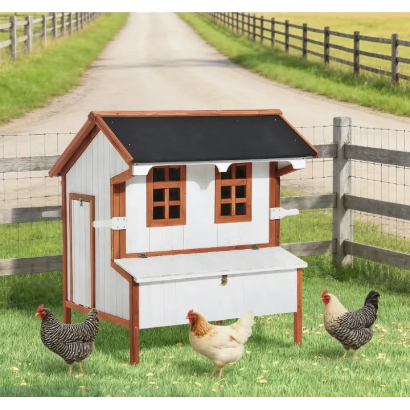 Portable Chicken House,Chicken Coop Wooden Chicken House,Rabbit Hutch Raised Poultry Cage
Portable Chicken House,Chicken Coop Wooden Chicken House,Rabbit Hutch Raised Poultry Cage