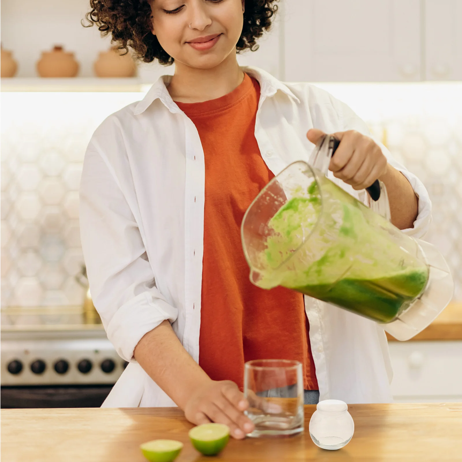 6Pcs Transparent Glass Bottles for Pudding Yogurt Milk Storage Reusable Food Containers and Practical Pudding Bottles 
6Pcs Transparent Glass Bottles for Pudding Yogurt Milk Storage Reusable Food Containers and Practical Pudding Bottles