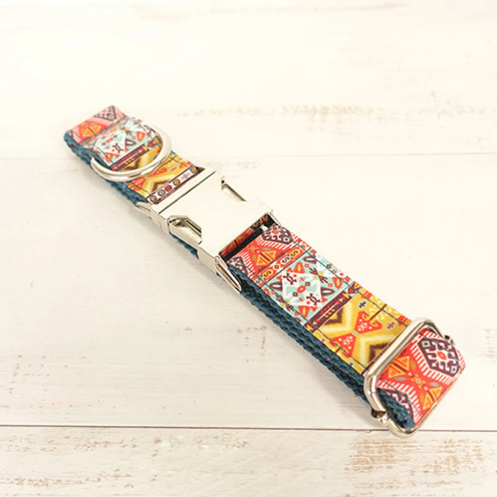 Fashionable Handmade Pet Dog Collar With Metal Buckle Unique Design Great For Holidays Parties Weddings 
Fashionable Handmade Pet Dog Collar With Metal Buckle Unique Design Great For Holidays Parties Weddings