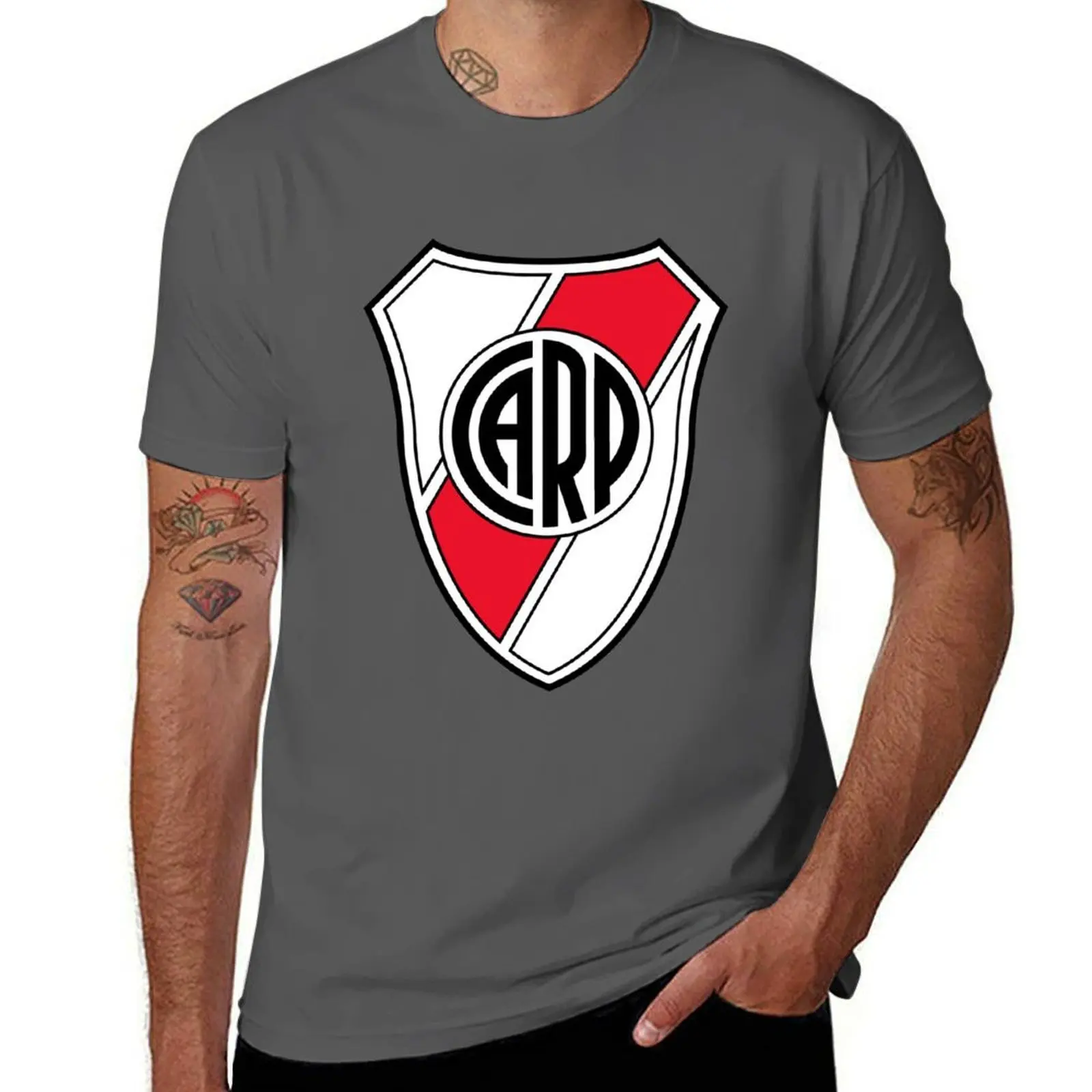 RIVER PLATE FC T-Shirt Vintage Style Printed Top
RIVER PLATE FC T-Shirt Vintage Style Printed Top