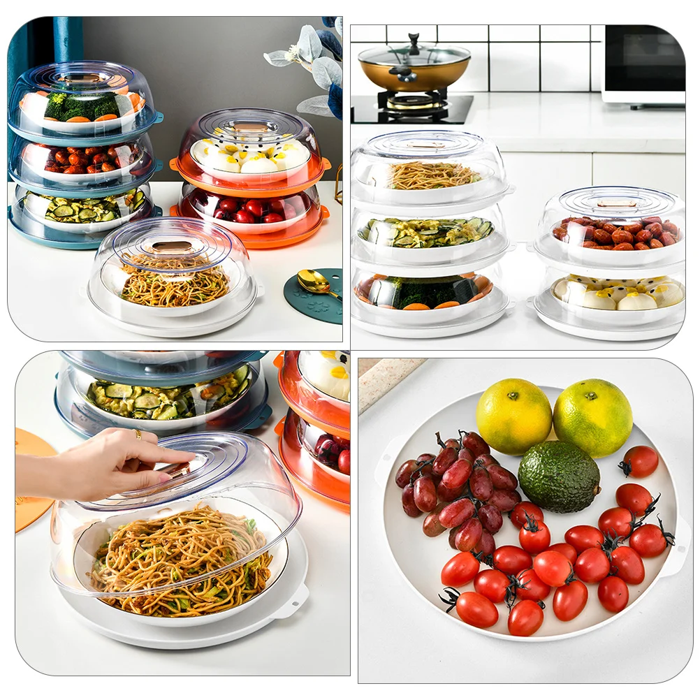 1pc Dish Preservation Protective Cover For Plastic Heat Preservation Dish Lid Food Cover Food Protective Lid Kitchen Use
1pc Dish Preservation Protective Cover For Plastic Heat Preservation Dish Lid Food Cover Food Protective Lid Kitchen Use