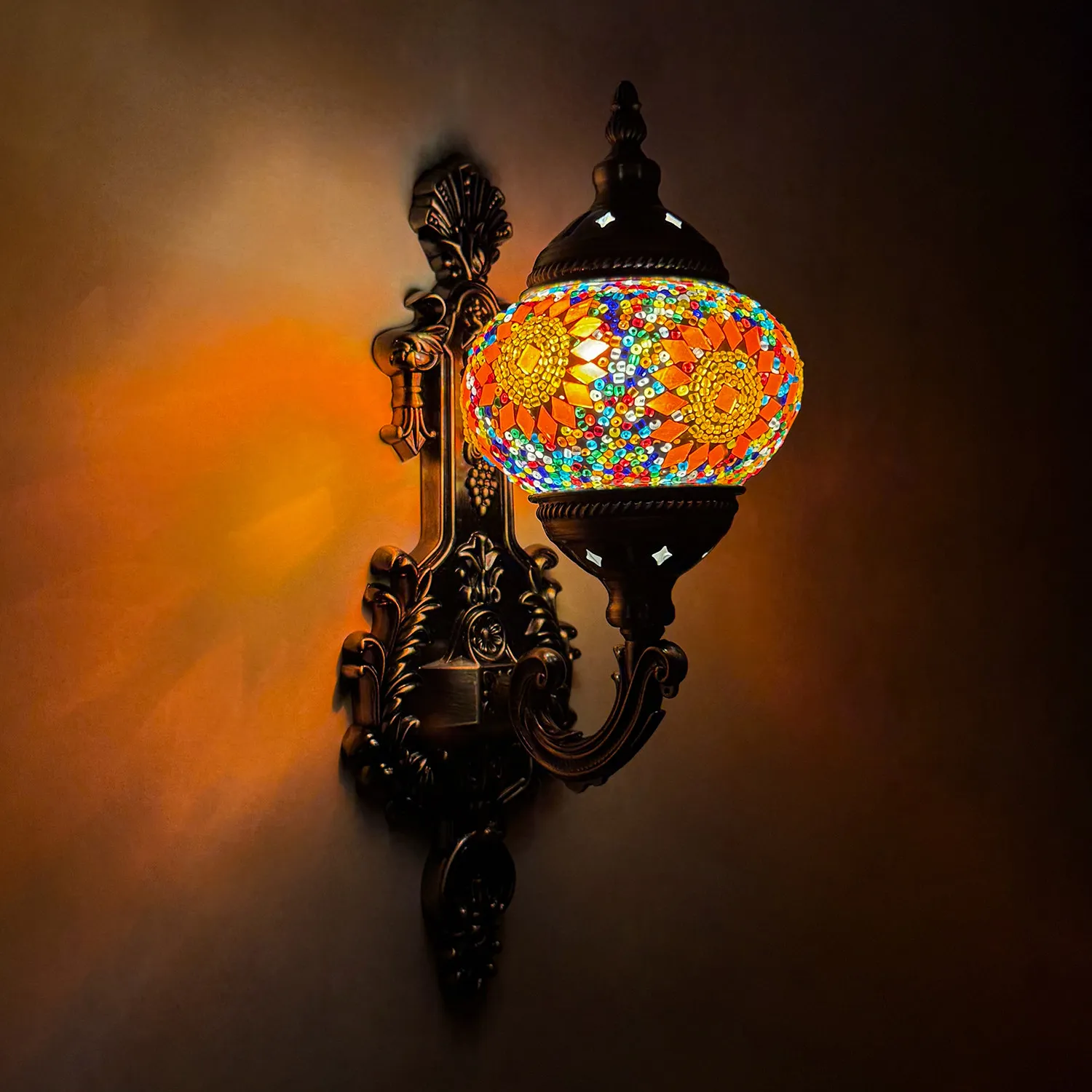 E14 Mediterranean Style Art Deco Turkish Mosaic Wall Lamp Handcrafted Mosaic Glass Romantic Wall Light Home Decor
E14 Mediterranean Style Art Deco Turkish Mosaic Wall Lamp Handcrafted Mosaic Glass Romantic Wall Light Home Decor