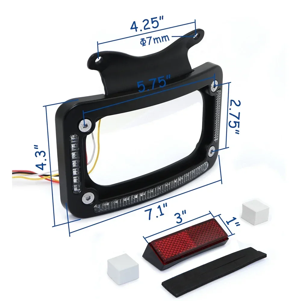 Кронштейн для светодиодного номерного знака мотоцикла Harley 2010 года и новее, модели FLHX/FLHXS/FLHXSE/FLTRX/FLTRXS и 2010-2012 FLHXSE
Кронштейн для светодиодного номерного знака мотоцикла Harley 2010 года и новее, модели FLHX/FLHXS/FLHXSE/FLTRX/FLTRXS и 2010-2012 FLHXSE