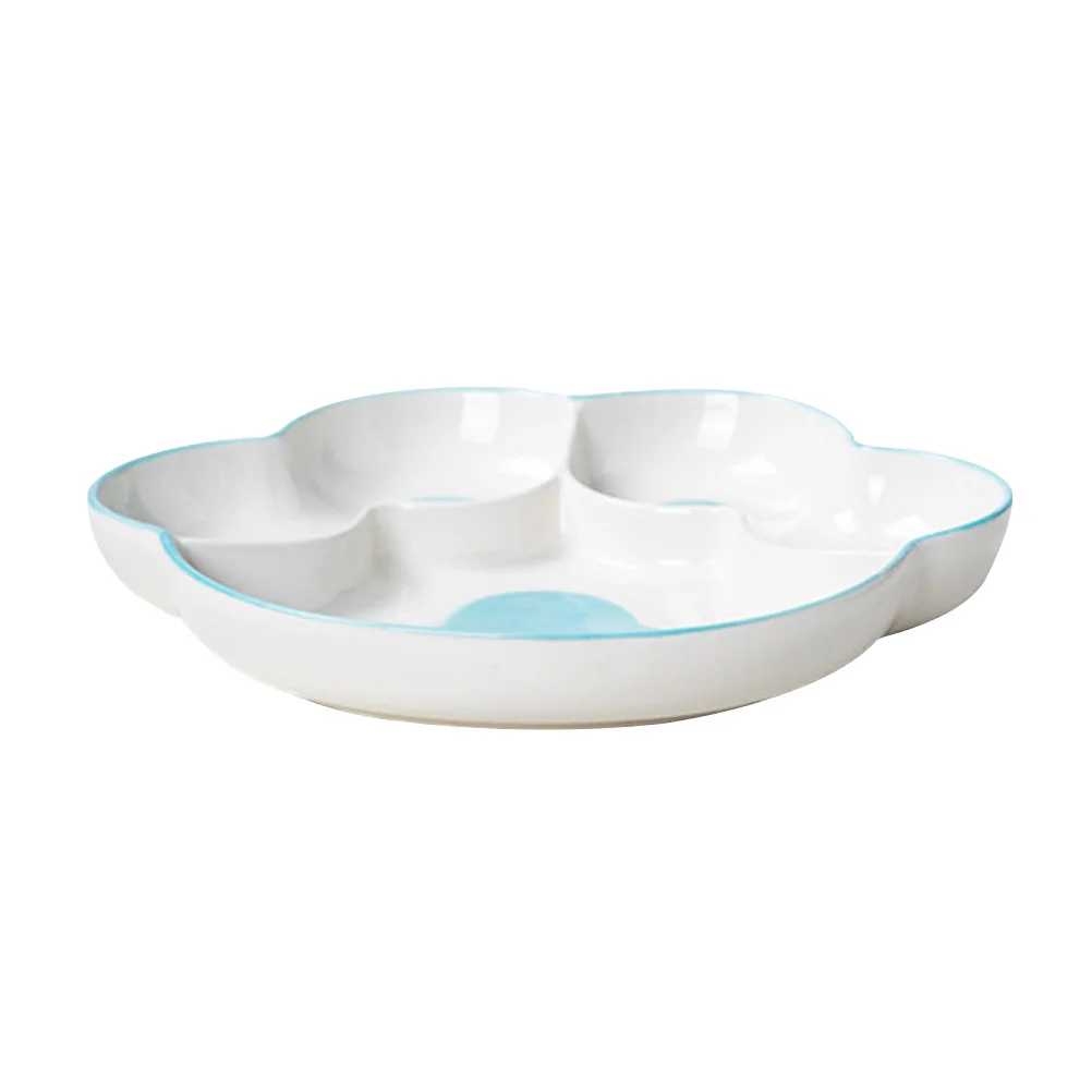 Ceramic Divided Plate Sectioned Partition Portion Control Food Holder Microwave Dishwasher Safe for Family Use
Ceramic Divided Plate Sectioned Partition Portion Control Food Holder Microwave Dishwasher Safe for Family Use