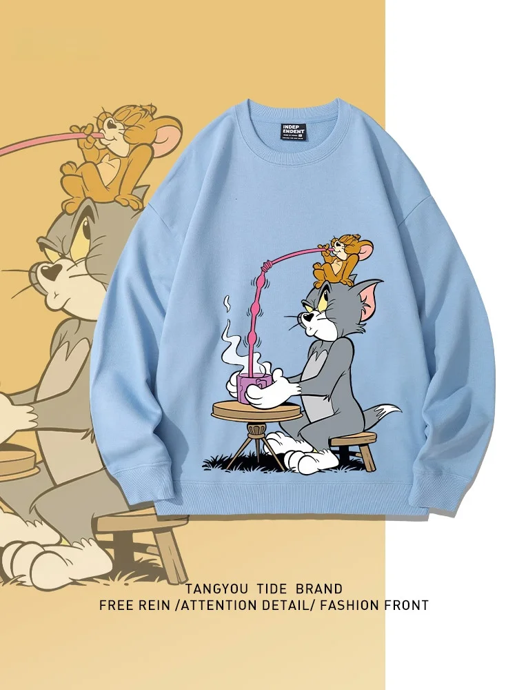 Loose Fit round Ne Sweatirt Men's Spring Autumn Cartoon And Mouse fiti Trendy Top Casual Streetwear Cotton 00%
Loose Fit round Ne Sweatirt Men's Spring Autumn Cartoon And Mouse fiti Trendy Top Casual Streetwear Cotton 00%